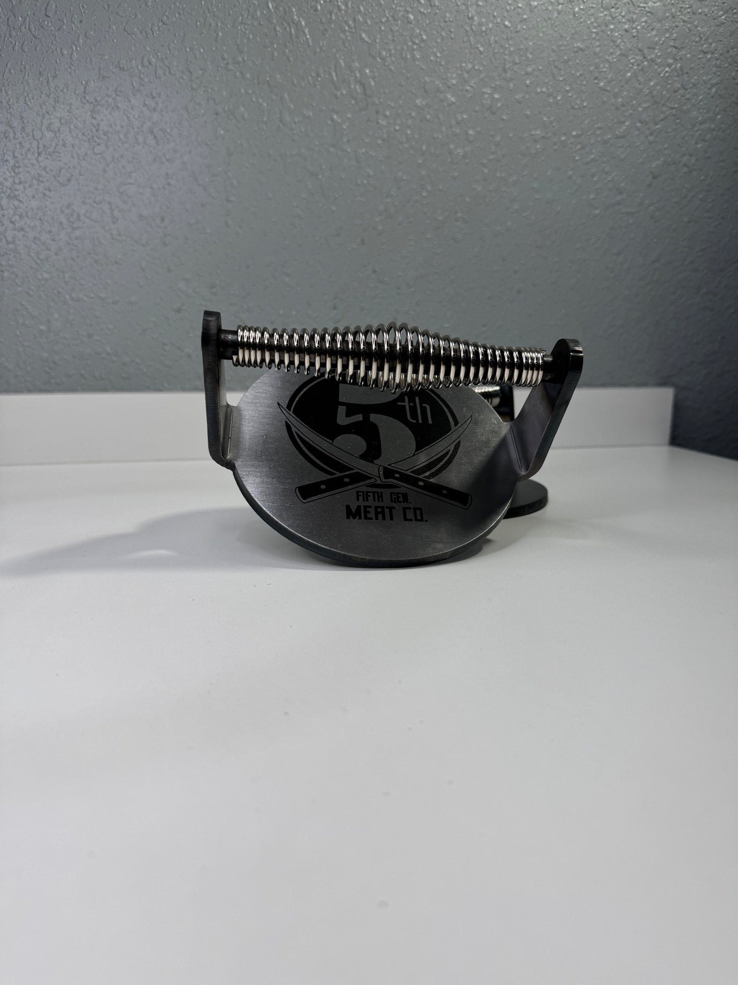 Burger Smasher – 0.25" Thick Plate for Perfect Patties