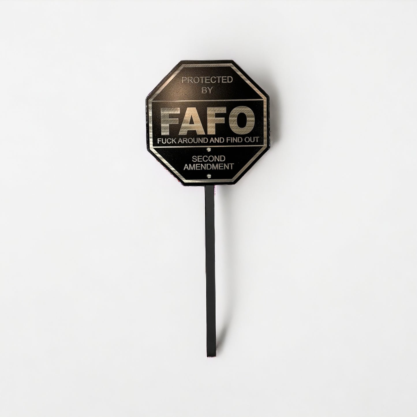 FAFO Second Amendment Yard Sign