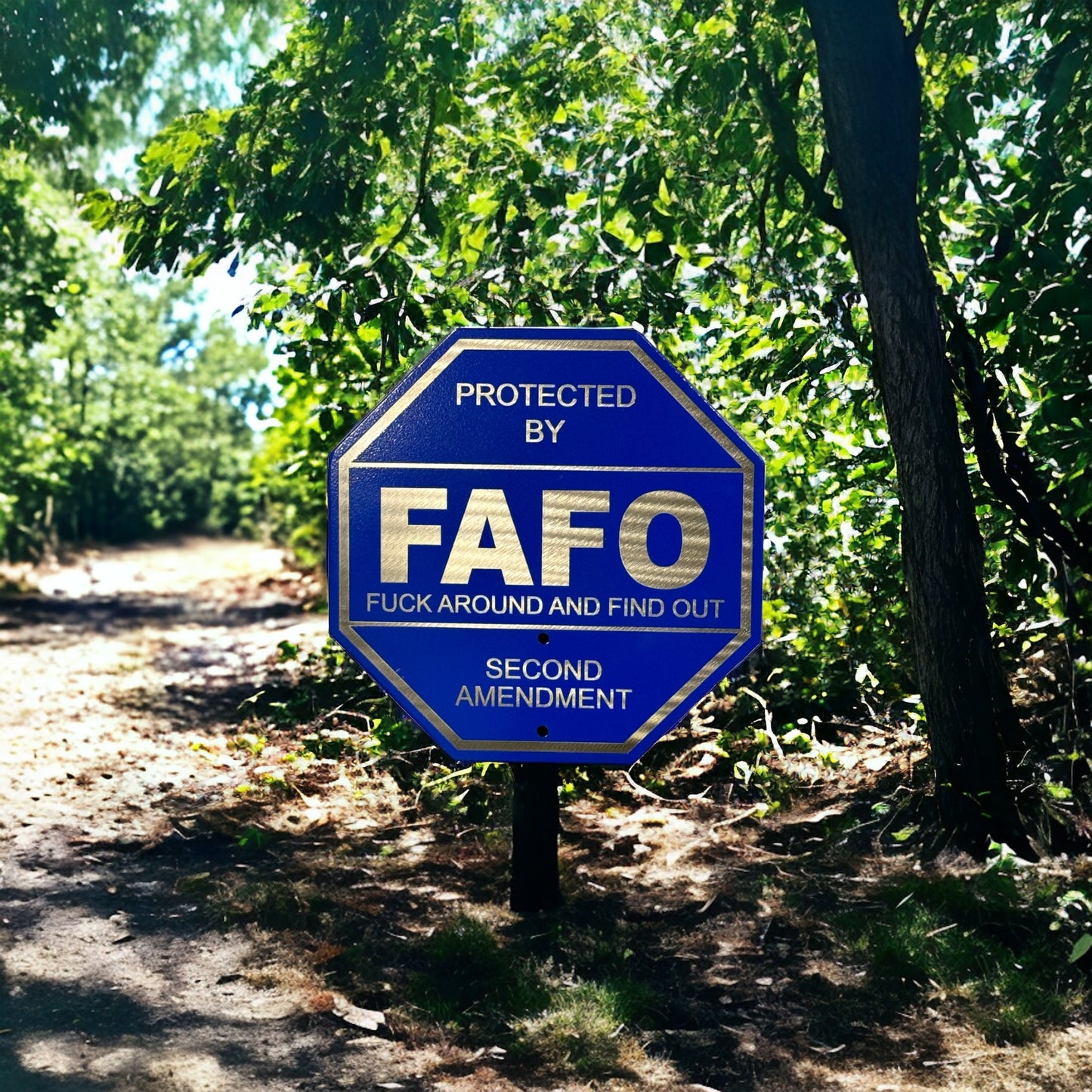 FAFO Second Amendment Yard Sign