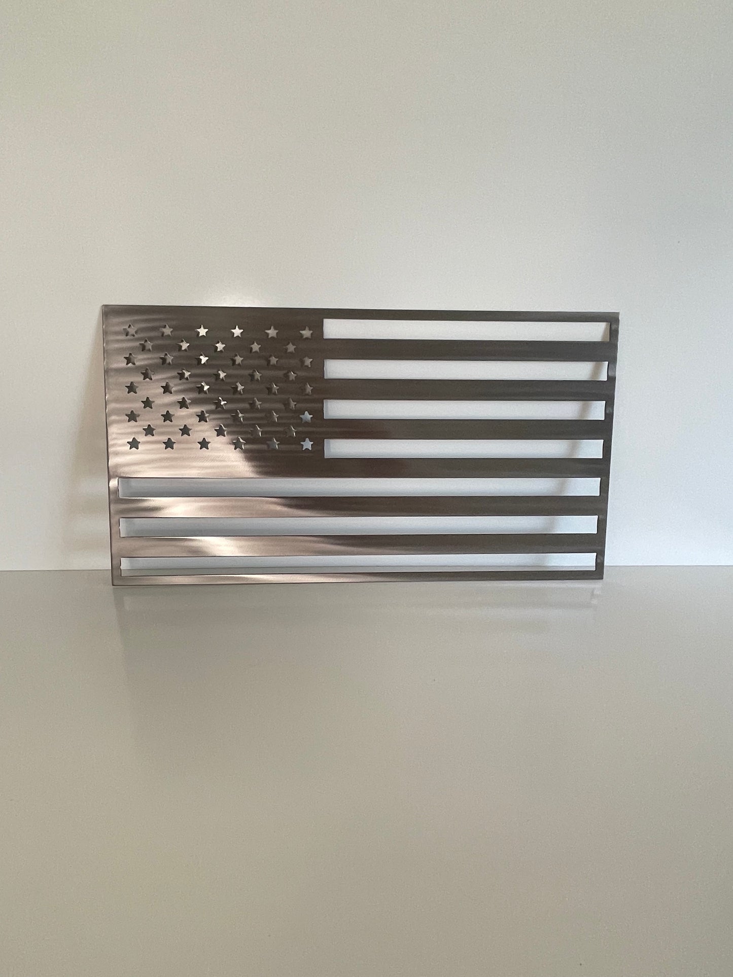 Metal American Flag