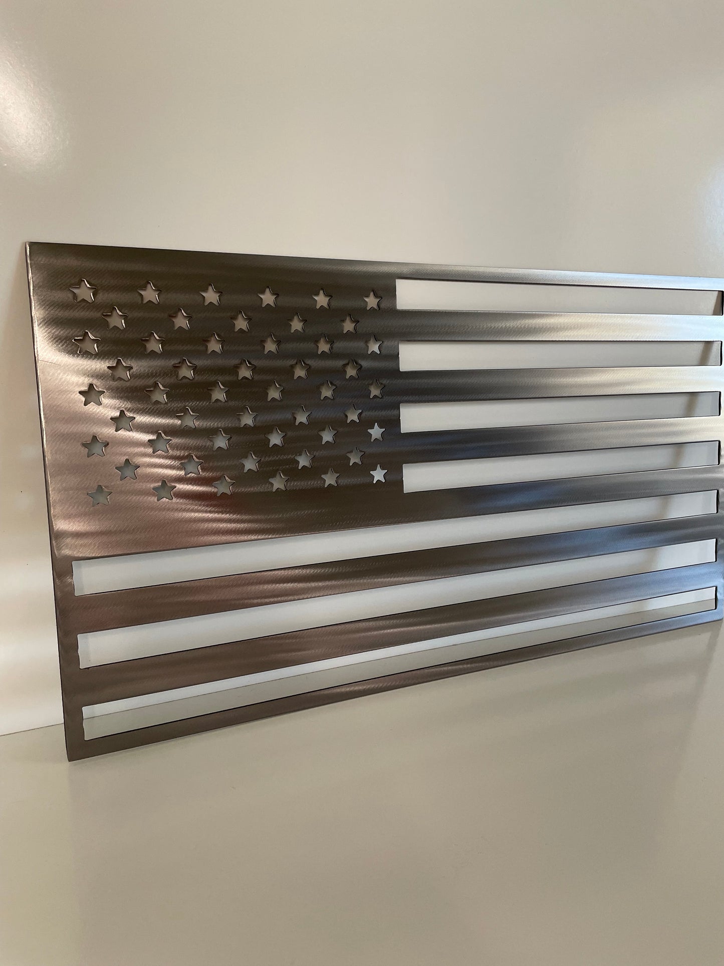 Metal American Flag