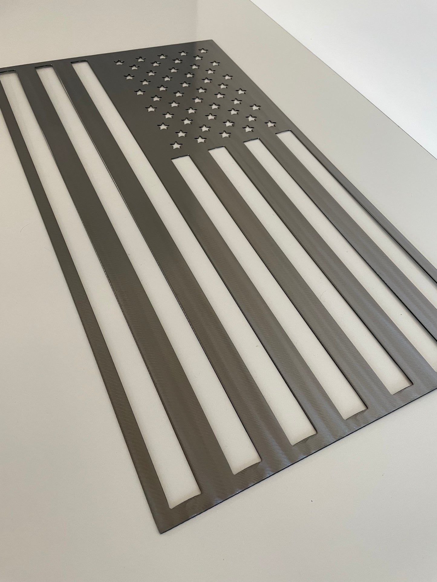 Metal American Flag