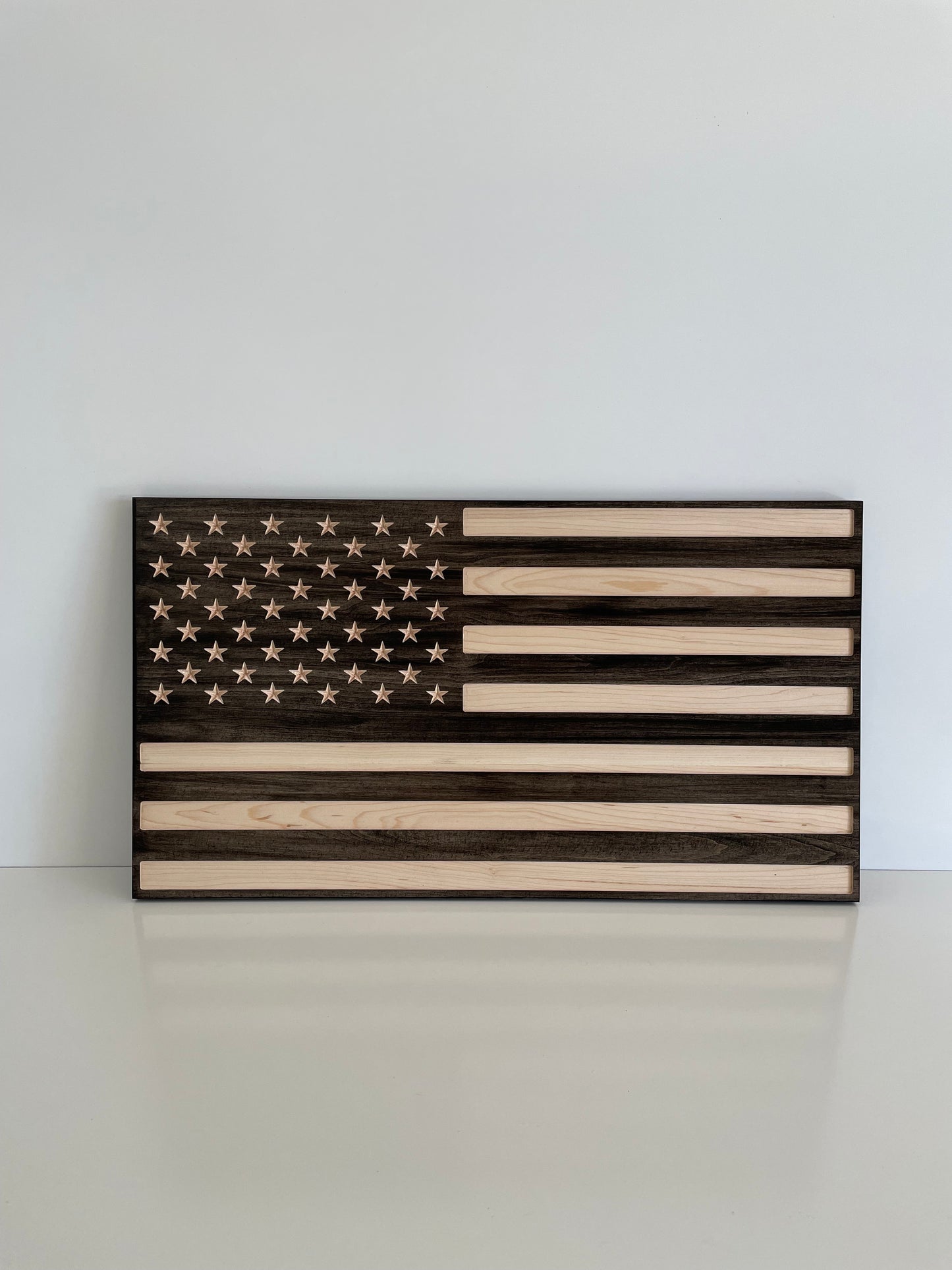 Wooden American Flag