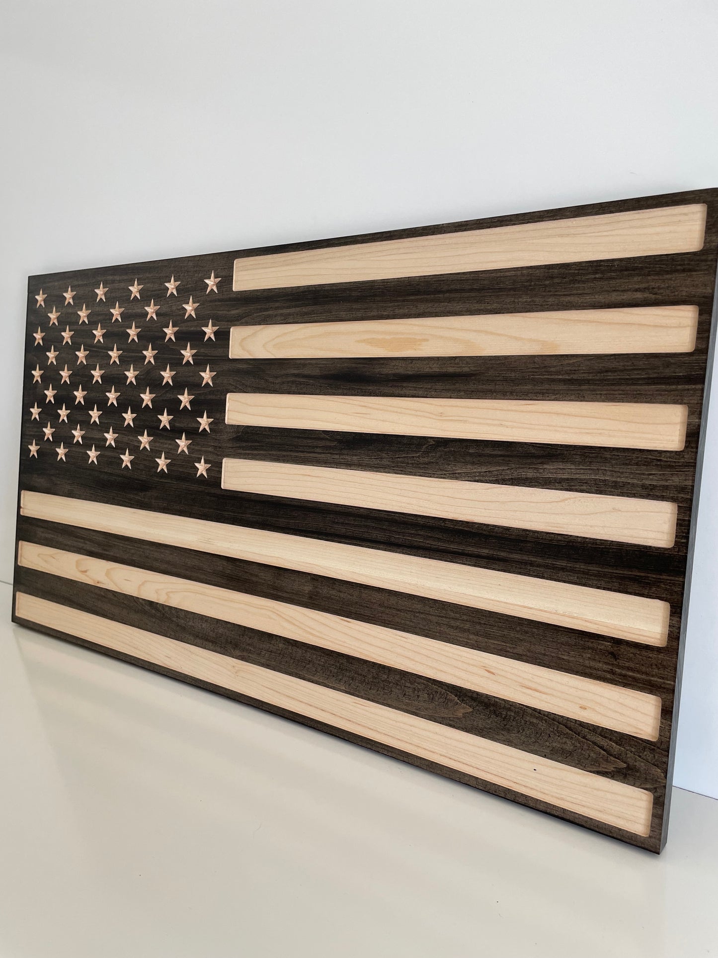 Wooden American Flag