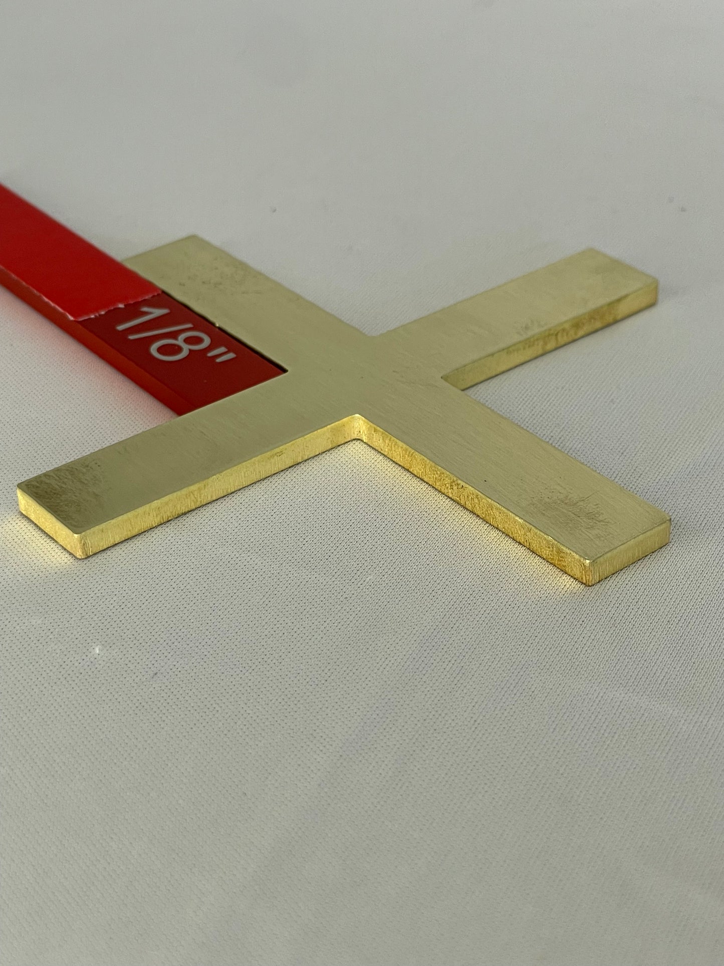 Brass Bowtie Inlay