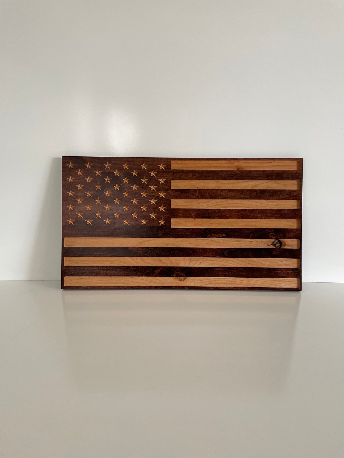 Wooden American Flag