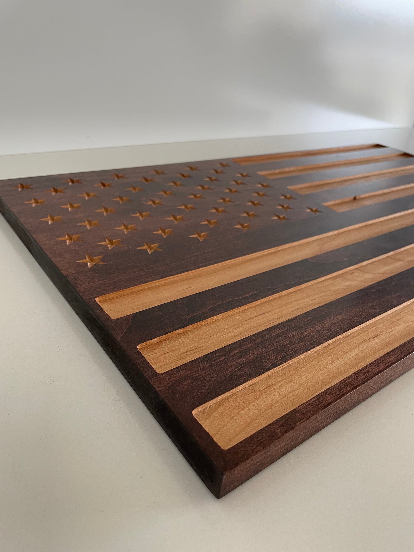 Wooden American Flag