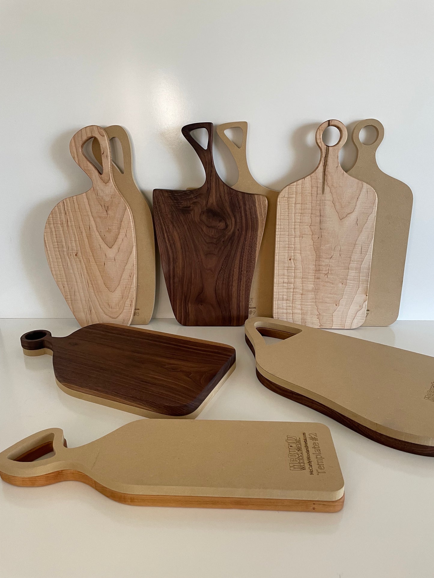 Charcuterie Board - Cutting Board - Serving Board - Router Templates